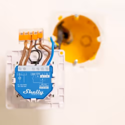 Shelly Qubino Wave 1 Smart switch Blue - Additional view 4