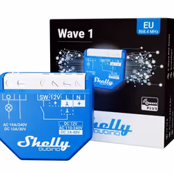 Shelly Qubino Wave 1 Smart switch Blue - Additional view 5
