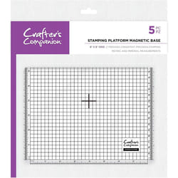 Crafter's Companion 8" x 8" Stamping Platform Magnetic Base