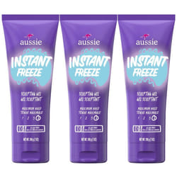 Aussie Instant Freeze Sculpting Hair Gel, Maximum Hold, No Flaking, Lo