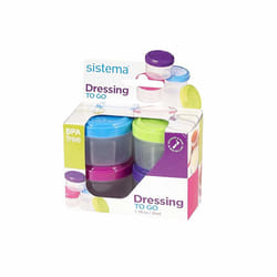 Sistema Dressing Pots To Go Containers - 4 x 35 ml