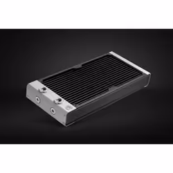 EK Water Blocks 3831109838532, Radiatior, Brass, Copper, Stainless steel, Black, 1/4", 1 bar, 145 mm