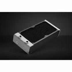 EK Water Blocks 3831109838693, Radiatior, Brass, Copper, Black, 1/4", 1 bar, 130 mm