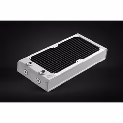 EK Water Blocks 3831109839171, Radiatior, Brass, Copper, Stainless steel, White, 1/4", 1 bar, 130 mm