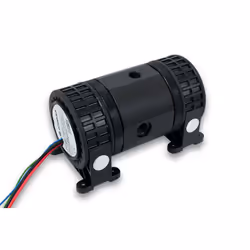 EK Water Blocks EK-XTOP Revo Dual D5 PWM Serial, ABS synthetics, Acetal, Aluminium, Black