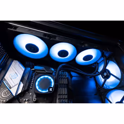 EK Water Blocks Nucleus AIO CR360 Lux D-RGB Processor All-in-one liquid cooler 12 cm Black 1 pc(s)