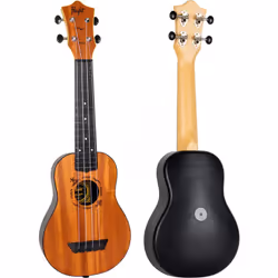 Flight Music Mahogany Soprano Travel Ukulele