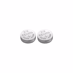 2 x Renata 319 Watch Battery Swiss Made Silver Oxide 1.5 v(SR527SW)