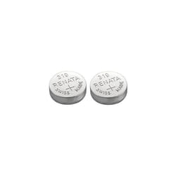 2 x Renata 319 Watch Battery Swiss Made Silver Oxide 1.5 v(SR527SW)