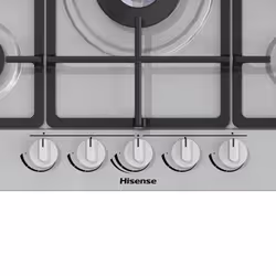 Hisense GM773XF hob Stainless steel Built-in 71 cm Gas 5 zone(s) - Additional view 7