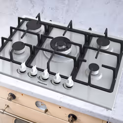 Hisense GM773XF hob Stainless steel Built-in 71 cm Gas 5 zone(s) - Additional view 8