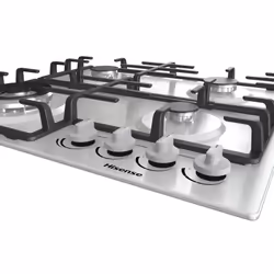 Hisense GM663XB hob Stainless steel Built-in 60 cm Gas 4 zone(s) - Additional view 7