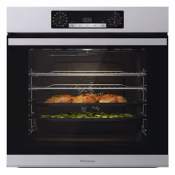 Hisense BSA65222AXUK, Large, Electric, 77 L, 3500 W, 77 L, Fan-assisted