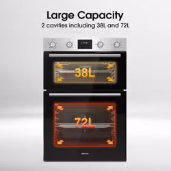 Hisense BID99222CXUK oven 72 L 4000 W Stainless steel