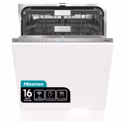 Hisense HV673C61UK dishwasher Fully built-in 16 place settings C