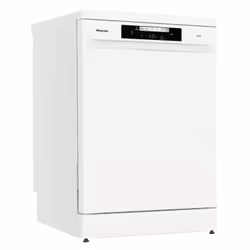 Hisense HS643D60WUK, Freestanding, Full size (60 cm), White, White, Touch, LED