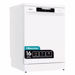 Hisense HS643D60WUK dishwasher Freestanding 16 place settings D