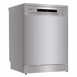 Hisense HS693C60XADUK, Freestanding, Full size (60 cm), Stainless steel, Stainless steel, Touch, LED