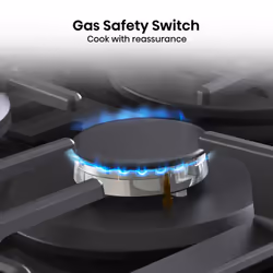 Hisense GG643B hob Black Built-in 60 cm Gas 4 zone(s) - Additional view 8