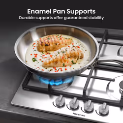 Hisense GM643XHC hob Stainless steel Built-in 60 cm Gas 4 zone(s)