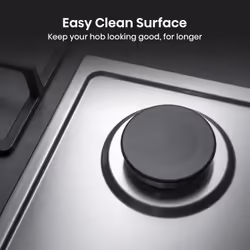 Hisense GM642XHS hob Stainless steel Built-in 60 cm Gas 4 zone(s) - Additional view 5