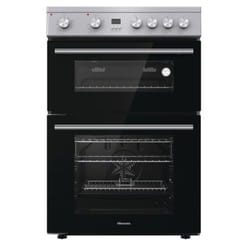 Hisense HDE3211BXUK cooker Freestanding cooker Electric Ceramic Stainless steel