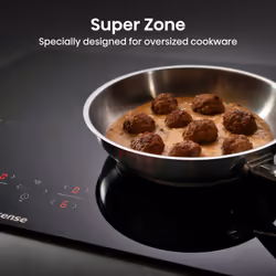 Hisense HI6401BSC hob Black Built-in 59.5 cm Zone induction hob 4 zone(s) - Additional view 4