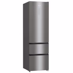 Hisense RM469N4ACEUK fridge-freezer Freestanding 368 L E Stainless steel