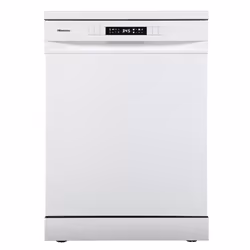 Hisense HS623D10W, Freestanding, Full size (60 cm), White, White, Touch, 3 basket(s)