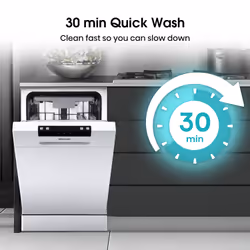 Hisense HS523E15WUK dishwasher Freestanding 10 place settings E - Additional view 4