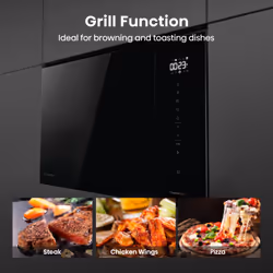 Hisense BIM325GI63DBG - Built In Solo Microwave with Grill - Additional view 6