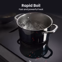 Hisense HI6421BSC hob Black Built-in 59.5 cm Zone induction hob 4 zone(s) - Additional view 4