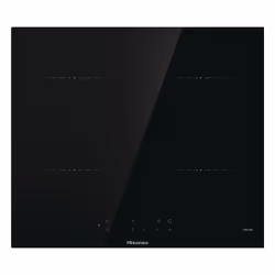 Hisense HIA64UK, Black, Built-in, 59 cm, Zone induction hob, Glass-ceramic, 4 zone(s)