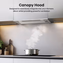 Hisense CH6BI12BXUK cooker hood Built-in Stainless steel B 656 m³/h