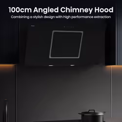 Hisense CH10IN14BBUK cooker hood Wall-mounted Black A 617 m³/h