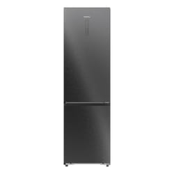 Hisense RB5P410SAFCUK fridge-freezer Freestanding 413 L C Black, Stainless steel