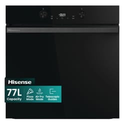Hisense Hi4 BlackLine BI64223ADBGUK Built In Electric Single Steam Oven - Black