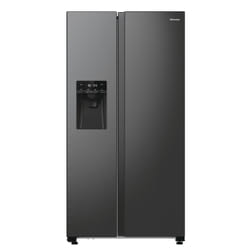 Hisense RS5P535NTFDUK side-by-side refrigerator Freestanding 566 L D Black