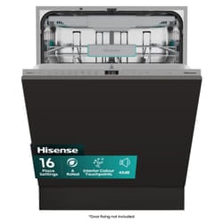 Hisense HV16AUK dishwasher Fully built-in 16 place settings A