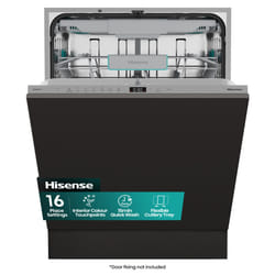 Hisense HV16CUK dishwasher Fully built-in 16 place settings C