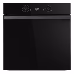 Hisense Hi2 BI624CBPGUK Built In Electric Single Catalytic, Plug & Play Oven - Jet Black