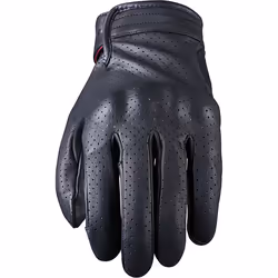 Five Mustang Evo Perforated Motorcycle Gloves, black, Size M for Men