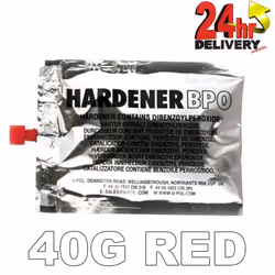 U-Pol BPO Hardener 40g Red Sachet For Polyester Body Fillers Upol