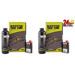 U-pol RAPTOR 1L Black & Hardener x 2