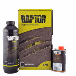Raptor 1 litre Black x 2 plus Underbody gun