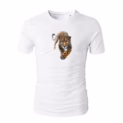 Tiger Patch Iron On DIY Accessory Clothing Decor Heat Transfer Washable Badges Applique On Clothes