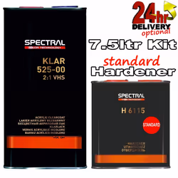 Novol Spectral KLAR 525 VHS Clear Lacquer Kit 7.5ltr Kit with Standard Hardener