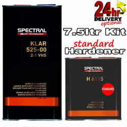 Novol Spectral KLAR 525 VHS Clear Lacquer Kit 7.5ltr Kit with Standard Hardener