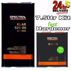 Novol Spectral KLAR 525 VHS Clear Lacquer Kit 7.5ltr Kit with Fast Hardener