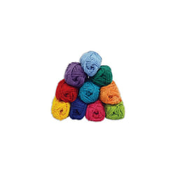 Springboard Coloured Acrylic Craft Cotton (Pack of 10 Balls)